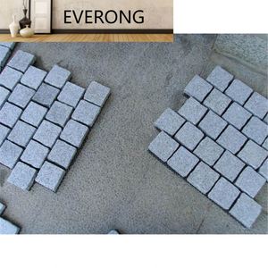 Precio de fábrica G603 granito gris blanco plateado pavimentación adoquín cubos de piedra en red con malla trasera - Product Image 3