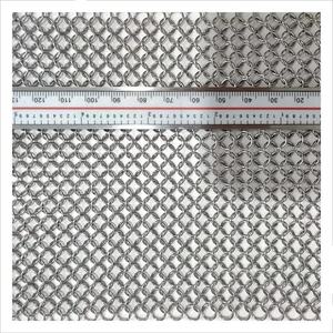 Metal Draperies Chain Mail Ring <strong>Mesh</strong> For Walls Stainless Steel <strong>Wire</strong> <strong>Woven</strong> Architecture Ceilings - Product Image 5