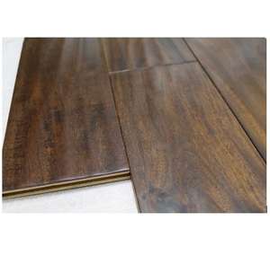 5 "X 3/5" Espresso el kazınmış akasya mühendislik parke döşeme - Product Image 1