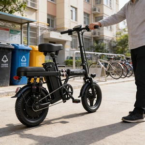 Bicicleta Plegable Urbana Ultraligera de Fábrica, Vehículo para Desplazamientos con Batería de Litio Asistida de 72V, 40-60km/h - Product Image 4