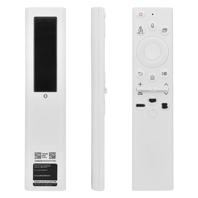 New BN59-01391A Voice Rechargeable Solar Cell Remote Control for Samsung 2021-2022 Neo QLED TV Q70T Q80T Q90T TM2280E RMCSPB1EP1