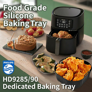 กระทะทอดไร้น้ำมันสี่เหลี่ยมสำหรับ72L HD9285-90 - Product Image 4