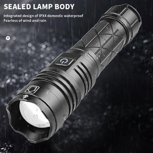 Nhà Máy Trực Tiếp 3000 Lumens Đèn Pin LED <span class=keywords><strong>Torch</strong></span> Ánh Sáng Pin Có Thể Sạc Lại Zoomable Đèn Pin Và <span class=keywords><strong>Torch</strong></span> Với Ngân Hàng Điện - Product Image 6