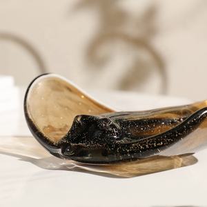 Para Flolenco <span class=keywords><strong>Glass</strong></span> Devil Fish Estatua Adornos para la decoración del hogar Interior Mesa Gabinete Estudio Decorativo Stingrays Escultura Océano - Product Image 4