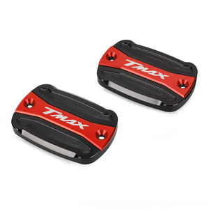 Cubierta de tanque de depósito de cilindro maestro de líquido de frenos delantero de motocicleta de aluminio LANQIAN para YAMAHA <span class=keywords><strong>TMAX</strong></span> 530 <span class=keywords><strong>500</strong></span> 560 <span class=keywords><strong>2010</strong></span>-2019 - Product Image 3