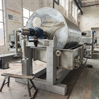 Nouveau tambour grattoir sécheur acier inoxydable tambour rotatif Flaker séchoir rouleau tambour grattoir séchoir pour brasserie bière levure