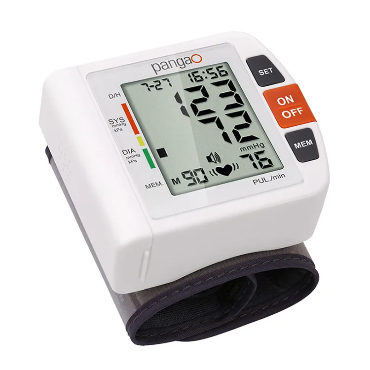 Top brand best mechanical home portable wrist blood pressure monitor kit bp check up machine