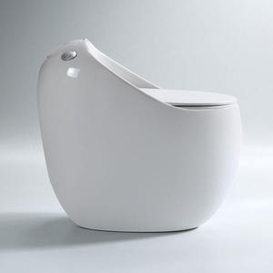 โถสุขภัณฑ์เซรามิกคุณภาพสูงแบบ S Trap รุ่น Egg Type สำหรับห้องน้ำ - Product Image 3