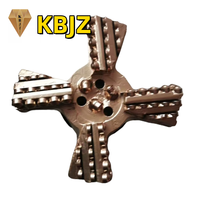 KBJZ 250 Mm 4 ailes coupe-forme de casque Api 2 3/8 "si filetage extérieur Pdc Bit pour le forage de puits d'eau