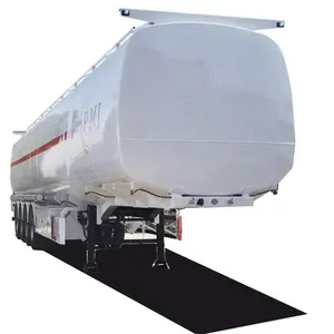 Factory Price 80cbm Fuel Oil Diesel Tank Semi Trailer 4 Axles Oil Tanker Semi-trailer For Sale