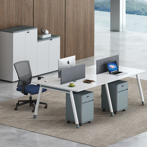 GENOVA, muebles de oficina modernos, armario de almacenamiento enano de madera para oficina en casa y escuela, modelo de fábrica 09F0807 09F0808 - Product Image 5