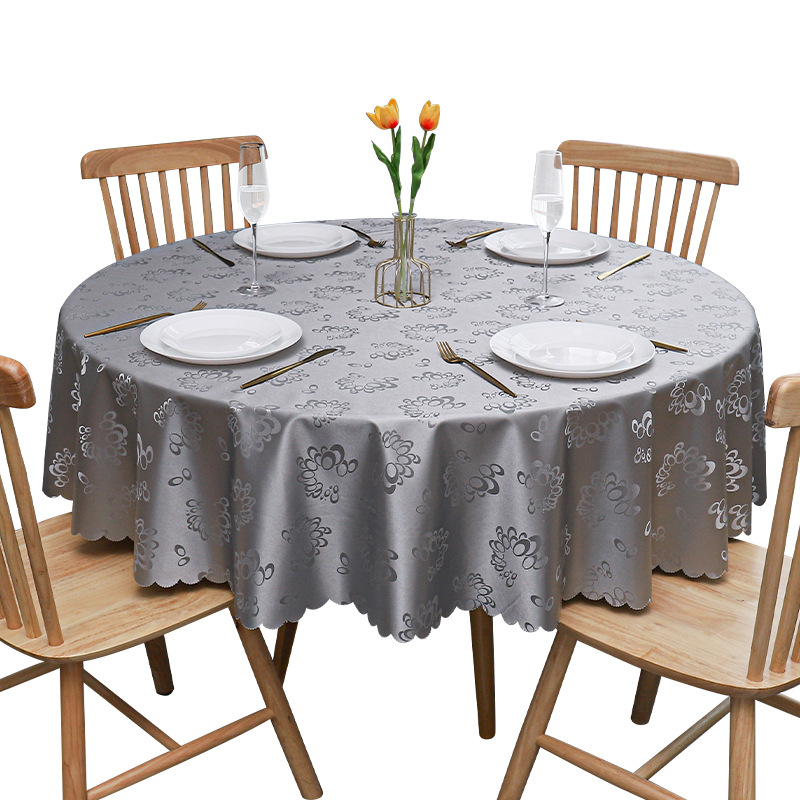 Европейская Водонепроницаемая маслостойкая Скатерть из полиэстера с принтом на заказ для отеля
