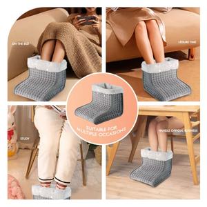 Chauffe-pieds USB intelligent à température contrôlée, portable, écologique, électrique, lavable, couverture chauffante pour les pieds - Product Image 5