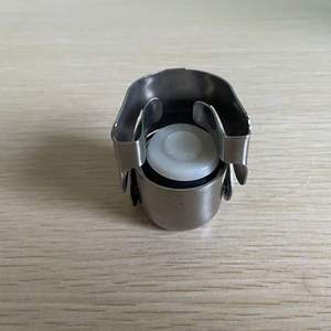 Tapón de Corcho Reutilizable para Botellas de Champán DD2402, con Sellador de Silicona de Grado Alimenticio y Acero Inoxidable, Tapón para Vino Espumoso - Product Image 6