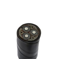 1,8/3kV AL/XLPE/PVC/STA 25mm 35mm 50mm 70mm 95mm feuerfestes 3-Phasen-Erdkabel