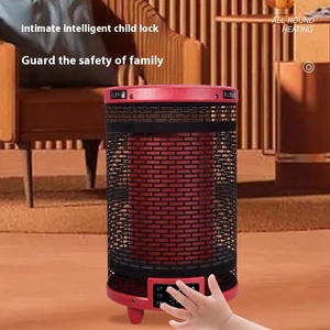 Petit poêle électrique solaire OEM portable 360 ° chauffage de toute la maison chauffage au graphène infrarouge lointain économie d'énergie certifié ERP - Product Image 4