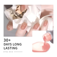 Vernis Gel 30 Couleurs Rose Nude Brillant Couleurs Naturelles Longue Durée Peinture Ongles Gel 15ml Fournisseurs OEM