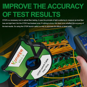 <strong>OTDR</strong> Launch Cable Box Patch Cord Fiber Ring Single Mode SM 9/125um <strong>Used</strong> with Fiber Optic - Product Image 4