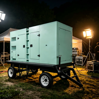 Pembangkit Listrik Harga Terjangkau 50Hz 60Hz 600KW 800KW 4 Silinder Parameter Kustom Genset Diesel untuk Proyek Komersial