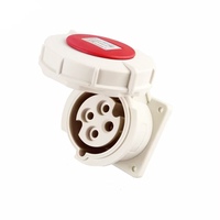 Prise de conteneur frigorifique IP67, rallonge de prise électrique 440v 50/60HZ 32A 3H 3P, prise électrique 22--50267-00