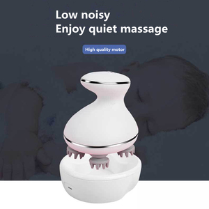 Masajeador de cabeza de Spa de 4 velocidades, luz roja, relajación, alivio del <span class=keywords><strong>dolor</strong></span>, cepillo de masaje eléctrico para el <span class=keywords><strong>cuero</strong></span> <span class=keywords><strong>cabelludo</strong></span>, masajeador de aceite para el cabello - Product Image 2