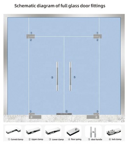 Resorte de Piso Monocilíndrico Moderno BTS-60 de Hierro Fundido para Aplicaciones en Hoteles - Product Image 5