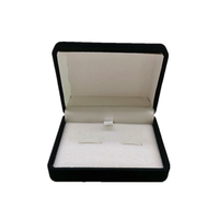 Boîte à boutons de manchette EVERWIN personnalisée avec doublure en velours, boîte cadeau d'affaires, ODM OEM, logo estampé à chaud, emballage de boutons de manchette tendance