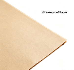 กระดาษกันไขมันสีขาว 40 แกรม 45 แกรม พิมพ์ลายตามสั่ง สำหรับห่ออาหารทอด - Product Image 2
