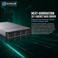 Serveur Original FusionServer 2158H V8 2U 1-socket AMD EPYC Genoa Turin DDR5 6400MT/s Haute Performance pour Rack