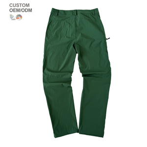 <span class=keywords><strong>Pantalon</strong></span> pour <span class=keywords><strong>femme</strong></span> en nylon vert <span class=keywords><strong>imperméable</strong></span>, coupe-vent et respirant, 160 g/m², tissé, décontracté, pour la <span class=keywords><strong>randonnée</strong></span> en plein air, personnalisable OEM/ODM - Product Image 3