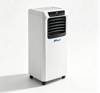 Climatiseur électrique portable 12000 BTU avec protection contre la surchauffe, classe d'efficacité énergétique, refroidissement et chauffage pour 298 pieds carrés Chambres à coucher