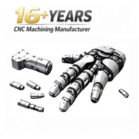 Pièces de robot bionique intelligentes usinées CNC, traitement par moulage par injection de métal, pièces de préhenseur personnalisées en acier inoxydable