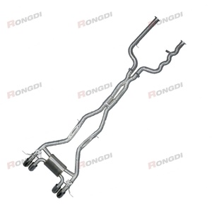 Système d'échappement Catback 76 mm pour BMW M3 G80 M4 G82 S58, silencieux à soupapes avec télécommande - Product Image 2