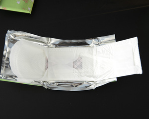 Cina fabbrica all'ingrosso spensierato assorbente super assorbente di bambù carbone mestruale ioni negativi tovagliolo sanitario per le ragazze - Product Image 5