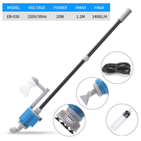 Aspiradora Limpiadora de Grava para Acuarios, Herramienta para Limpieza de Agua de Acuario, 20W 28W