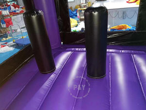 商用充气蹦床黑豹湿/干组合充气跳跃城堡弹跳屋派对租赁滑水池 - Product Image 5