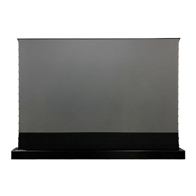 HaoMingProjector 100 120 Inch RC Electric Floor Rising ALR PET Crystal Screen for UST and Long Lens Projector Anti Light Screens