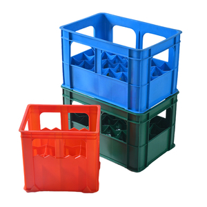 Bán buôn Chất lượng cao nhựa rượu bia chai Crate Stackable 24 chai bia Crate - Product Image 1
