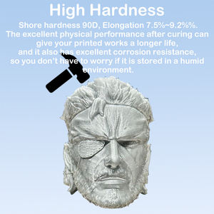 Résine Photopolymère Métallique Antinsky pour Imprimante 3D DLP LCD 405nm 1kg – Livraison Gratuite Japon - Product Image 4