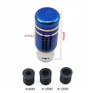 Auso-Racing Car Gear <b>Knob</b> 9mm Aluminum Half-Baked Blue Rustproof Manual <b>Shift</b> <b>Knob</b> - Product Image 4