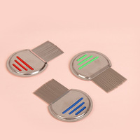 Nouveau métal acier inoxydable chat toilettage chien brosse à cheveux nettoyage Pet enlèvement aiguilles poux spirale peigne