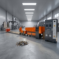 Machine d'extrusion et de granulation automatique pour la fabrication de granulés de plastique PET PE PP recyclé