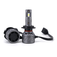 Nouveauté Ampoule de phare LED P1 H7 H8 H11 H10 9005 9006 9012 avec puces LED GC 26W 5000LM pour phares de voitures et de motos