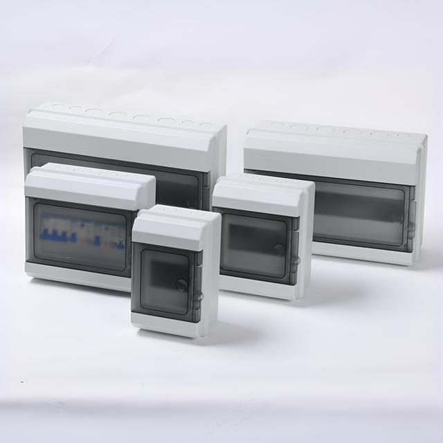 Outdoor IP65 Waterproof ABS Electrical Power Solar Plastic at Series Distribution Box Junction Mcb Enclosure Box DC Combiner