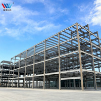 Bâtiment à structure en acier à plusieurs étages, construction préfabriquée clé en main pour hôtels, appartements, bureaux et bâtiments commerciaux