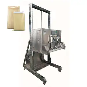 Stand up pouch farina in polvere granuli Block Sand 1 Ton Jumbo Bag Filling Machine confezionatrice sottovuoto