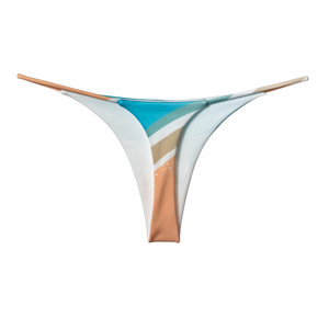 Lodanve của phụ nữ hai lớp sexy thể thao quần lót cộng với kích thước đàn hồi cao in liền mạch đồ lót eo thấp dây đeo mỏng thiết kế - Product Image 5