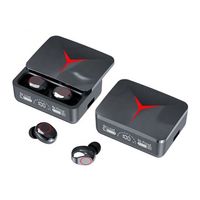 Écouteurs TWS M90Pro à succès – HiFi intra-auriculaires sans fil 5.3, étanches IPX5, pour le sport, avec affichage numérique, faible latence, en ABS