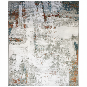 Alfombra KREASYON, superventas, alfombras turcas persas, diseños abstractos, viscosa, antideslizante, tejido, Alfombra de pelo medio, hecha a máquina para el hogar - Product Image 1