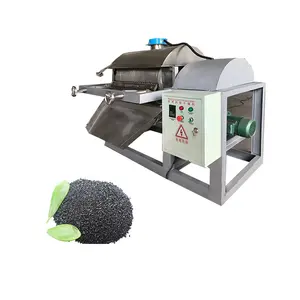 Secador rotativo de ar quente, secador rotativo de coco 1 t/h, secador de tambor de floco de laboratório